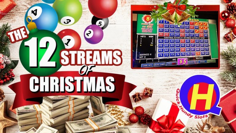 LIVE KENO! Day 4: Broken Arrow 6-Spot #12StreamsOfXmas