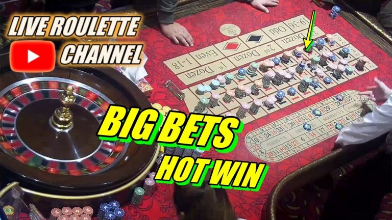 LIVE ROULETTE | BIG BETS In Casino Las Vegas Hot Session Lots of Betting Exclusive 2022-12-07