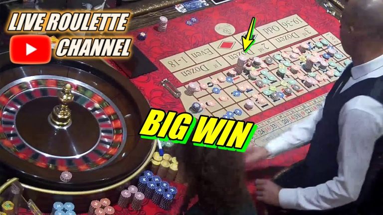 LIVE ROULETTE | BIG WIN ON TABLE ROULETTE BIG betting In Casino Las Vegas Exclusive 2022-12-03