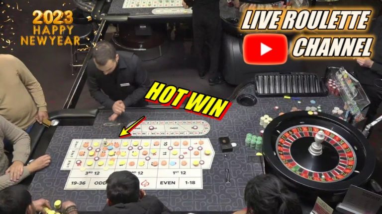 LIVE ROULETTE |Happy New Year Session In Real Casino Exclusive 2022-12-31