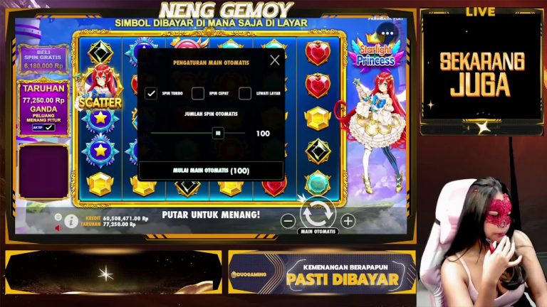 LIVE SLOT PRAGMATIC HARI INI !TEKNIK SPIN PENDEK PANEN PETIR KUNING DI STARLIGHT PRINCESS GACOR