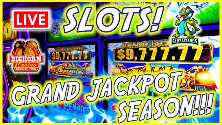 LIVE SLOTS! GRAND JACKPOT TIME WITH KIMZILLA AND 5K! LET’S GO! BIGHORN CASINO!