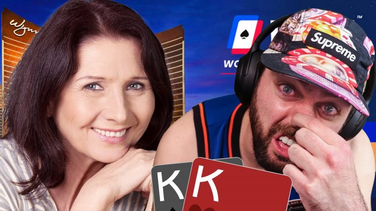 Lady in $10,000 poker tournament 6 bet shoves on me (poker professional)