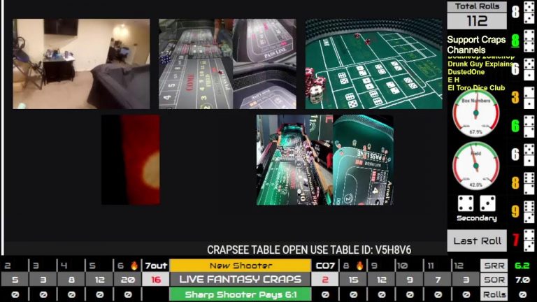 Live Fantasy Craps @ DG Episode 101