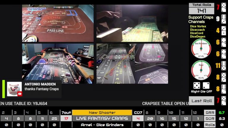 Live Fantasy Craps @ DG Episode 99