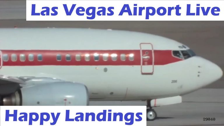 Live Las Vegas airport camera with flight tracking and ATC | Harry Reid Airport | Plane Spotting