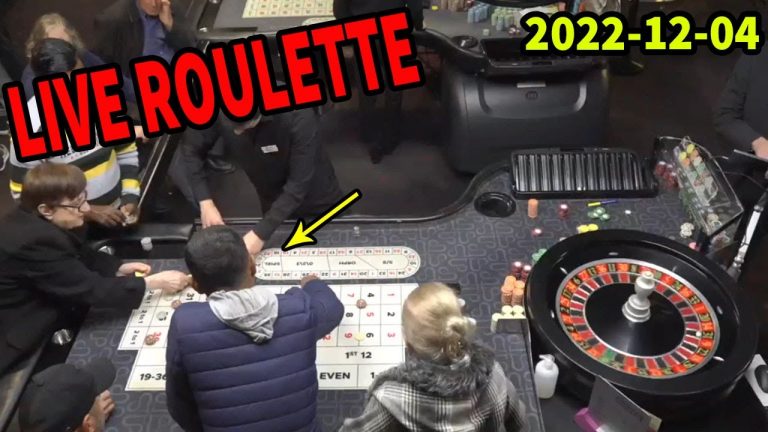 Live Roulette New Session Evening a lot of Betting Real Casino Exclusive 2022-12-04