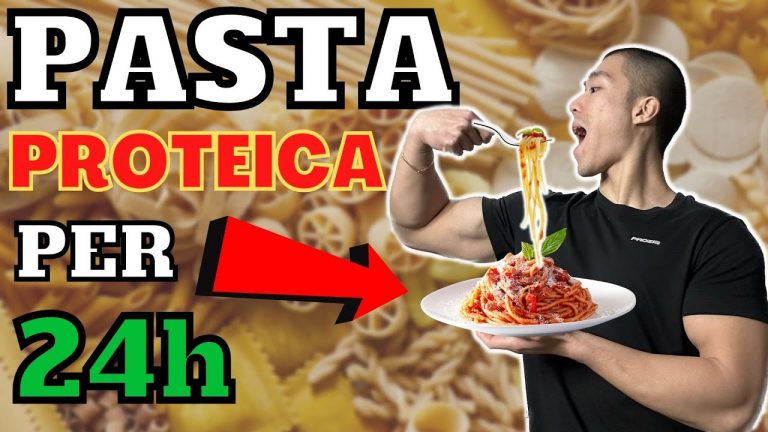 MANGIO SOLO PASTA PROTEICA per 24 ORE | Dieta Pastariana