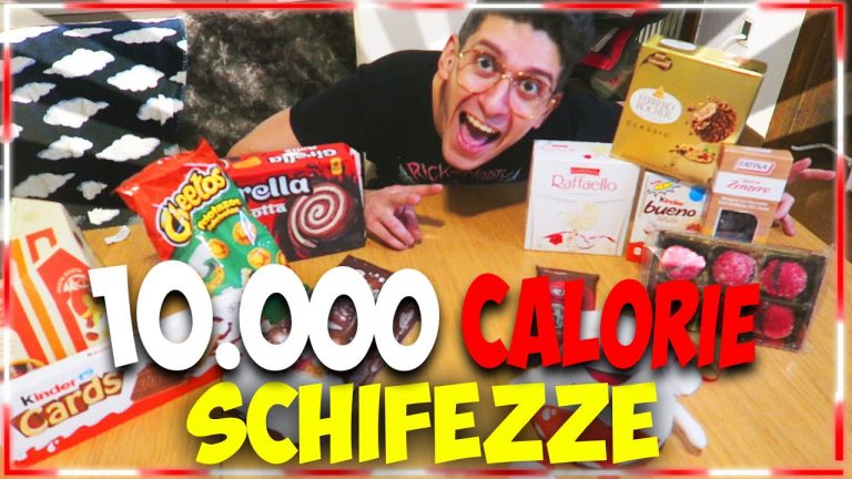 MANGIO TUTTE LE SCHIFEZZE CHE VOGLIO !! 10.000 Kcal