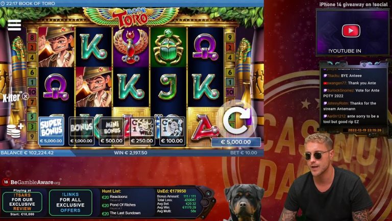 MAX BONUS BUYS & SPINS WITH CASINODADDY LIVE! ABOUTSLOTS.COM OR !LINKS FOR THE BEST BONUSES!