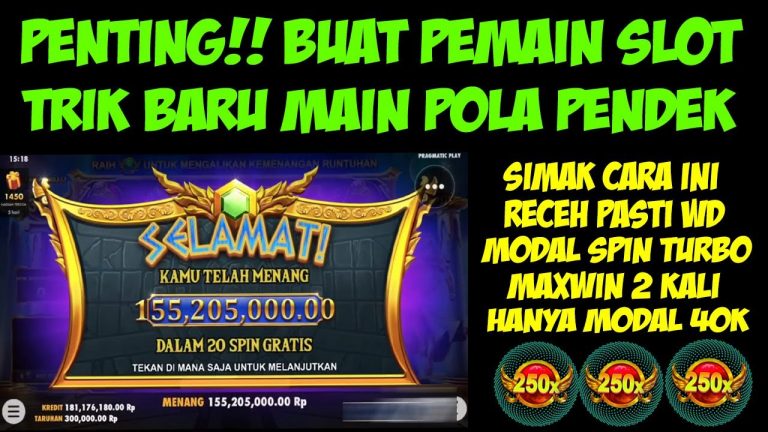 MODAL 40K TEMBUS 180 JUTA! | SOLUSI MENANG MAIN SLOT OLYMPUS | POLA MAXWIN OLYMPUS HARI INI