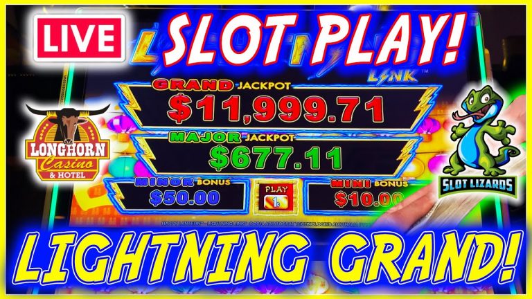 MORE LIVE SLOT PLAY! GRAND JACKPOT TIME WITH NES AND ROBYN T! LONGHORN CASINO!