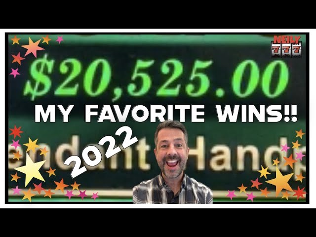 MY FAVORITE BIGGEST WINS AND BEST SLOT MACHINE JACKPOTS IN 2022!