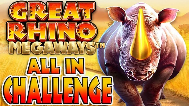 MY LUCKIEST ALL IN GREAT RHINO MEGAWAYS PAY HUGE PROFIT!!