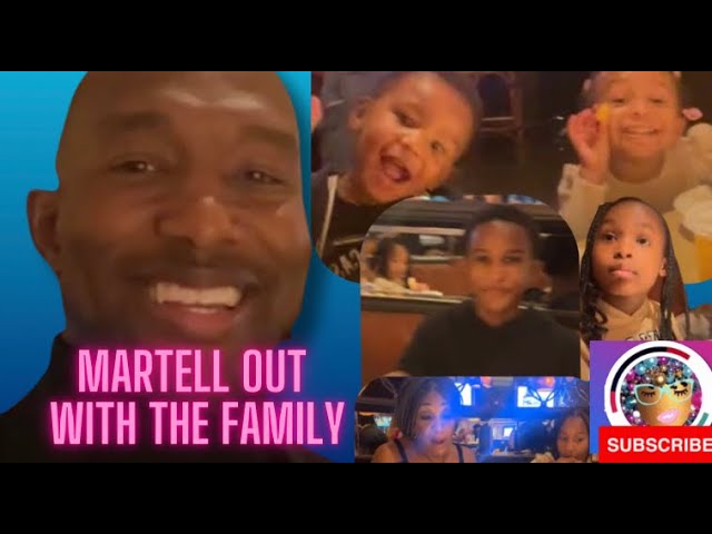 Martell Holt Out With The Family #martellholt #loveandmarriagehuntsville #LAMH