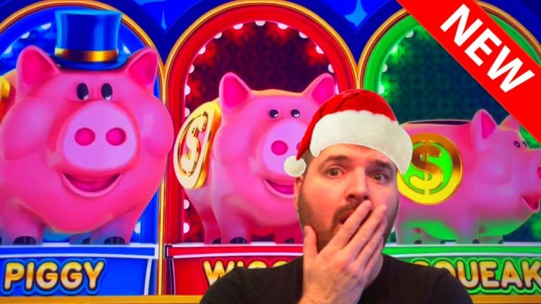 More NEW SLOT MACHINES! Goin’ For Triple Piggy Mega Bonus!