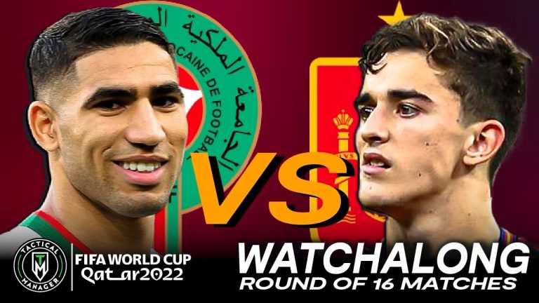 Morocco vs Spain Live Watchalong | 2022 FIFA World Cup Round of 16