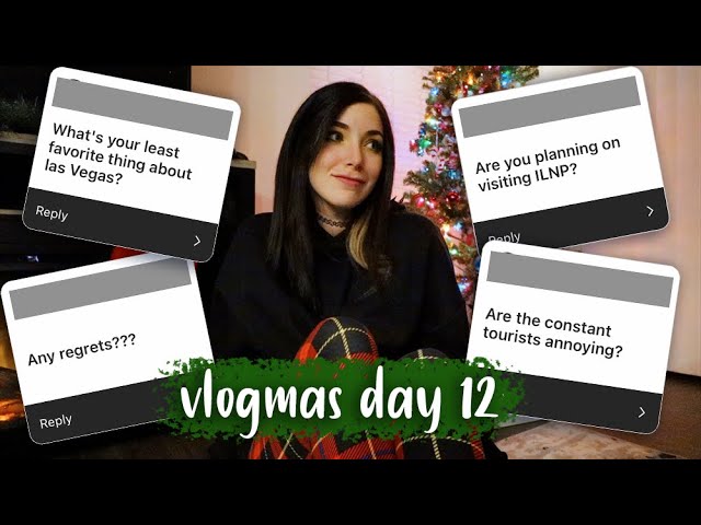 Moving update – regrets, homesickness, living in Las Vegas! Vlogmas Day 12 || Kelli Marissa Vlogs