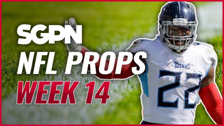 NFL Prop Bets Week 14 – Sports Gambling Podcast – NFL Player Props – NFL Prop Bets Today