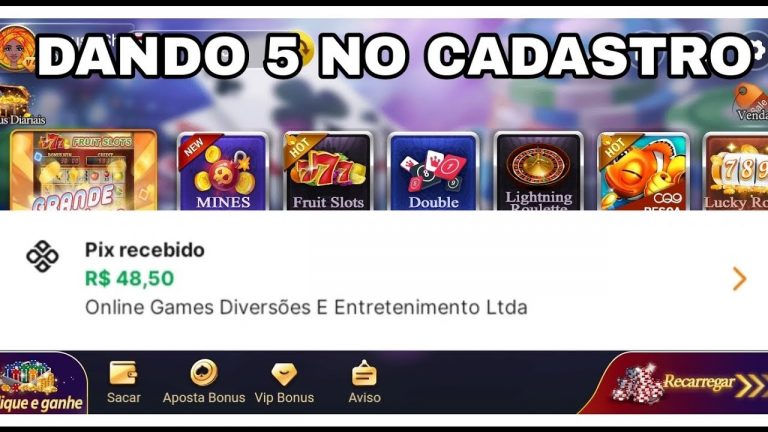 NOVOS CASSINOS SLOT PAGANDO 5 NO CADASTRO COMPROVANTE DE PAGAMENTO