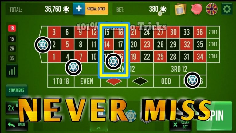 Never Miss || Roulette Strategy To Win