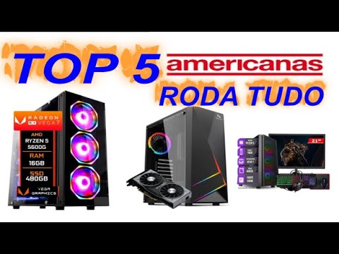 OS MELHORES PC GAMER CUSTO BENEFICIO AMERICANAS PARA COMPRAR NO CARNE