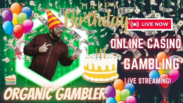 Organic Gambler Live Birthday Stream on Pulsz Casino! Part 2 #45