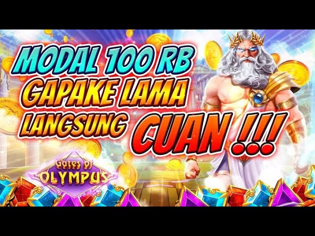 POLA GACOR GATES OF OLYMPUS !! UPDATE SLOT GACOR HARI INI !! MODAL 100k