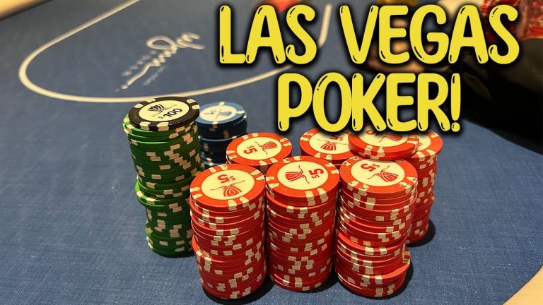 Playing Poker In Las Vegas! / Ace Poker Vlog 46