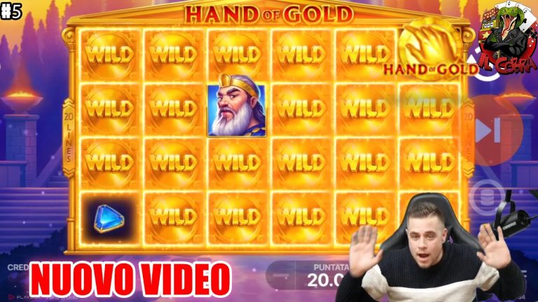 Quasi paginata di wild Alla HAND OF GOLD con Anso | COBRA SLOT ONLINE