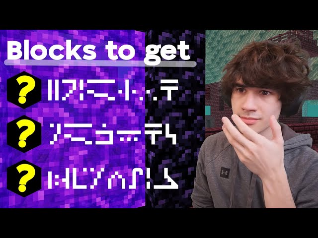 Random Block Speedruns but I waste an hour looking for a swamp