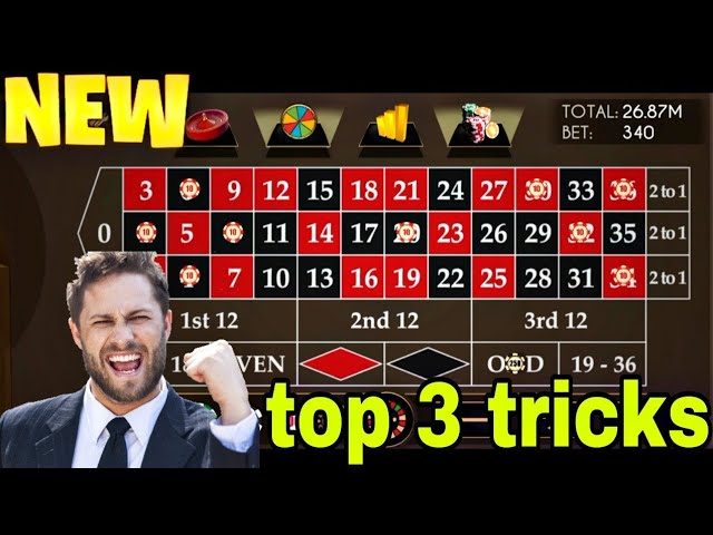 Roulette top 3 strategy roulette winning strategy to get win Big money