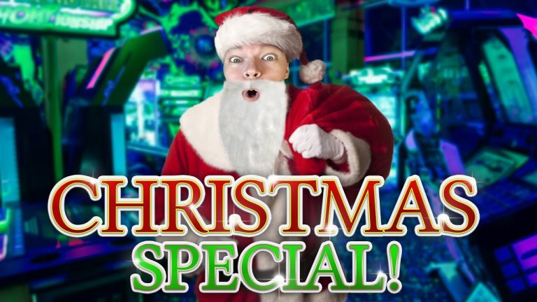 SANTA CLAUSE AT THE ARCADE! HOLIDAY CHRISTMAS SPECIAL!