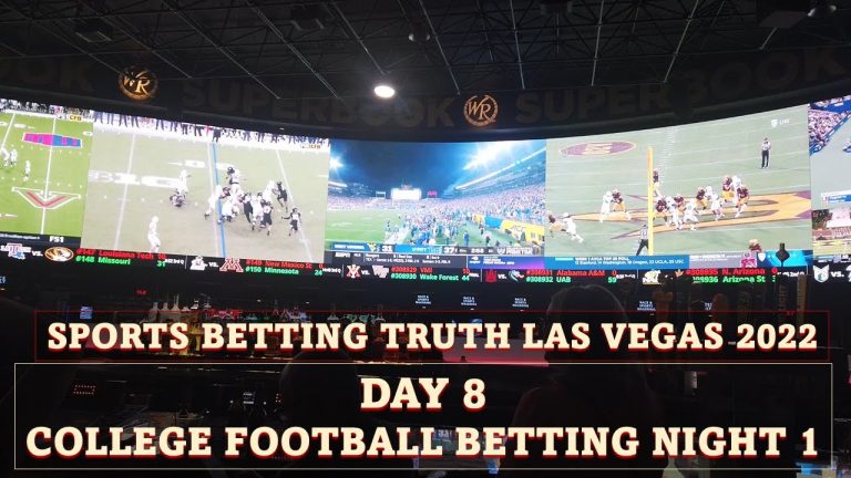 SBT Las Vegas 2k22 VLOG – Day 8 – Night 1 of College Football Betting a Success or Failure?