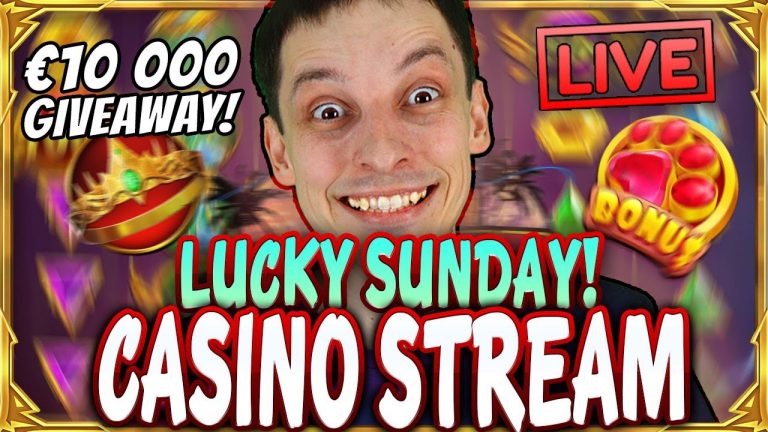 SLOTS LIVE LUCKY SUNDAY CASINO STREAM with mrBigSpin at JET