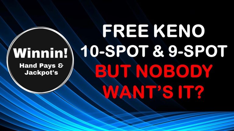 #Shorts FREE KENO 10-SPOT & 9-SPOT BUT NOBODY WANT’S IT???