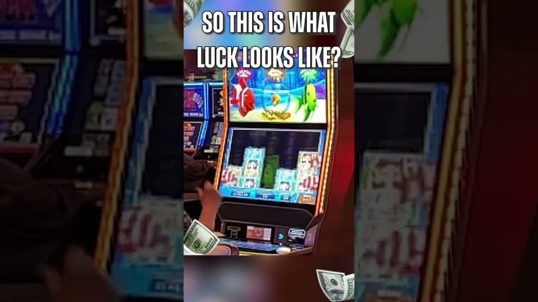 So this is what luck looks like #casino #gambling #lasvegas #slotmachine