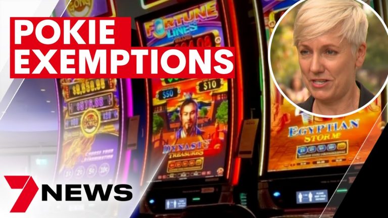 Some NSW clubs receive pokie exemptions | 7NEWS