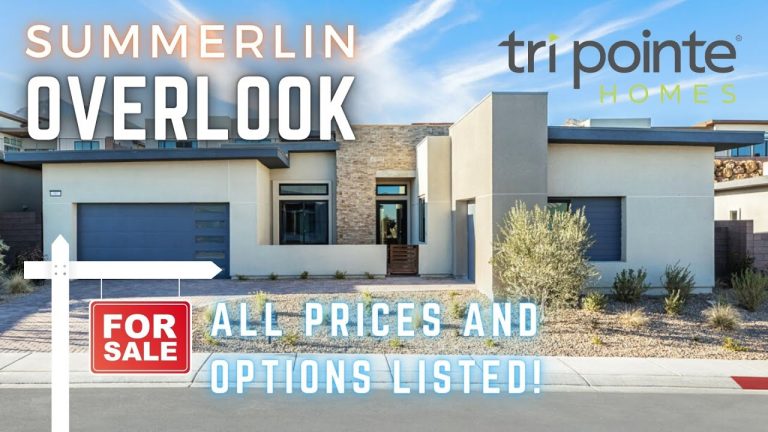 Spec Home at Overlook For Sale by Tri Pointe Homes | Summerlin, Las Vegas, NV | $1,339,000 | 3,064ft