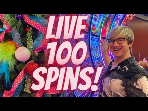 Surprise!! 100 Spins Live from Coushatta