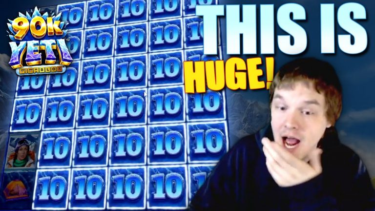 THIS SLOT PAYS MASSIVE?! Huge Win on 90k Yeti!