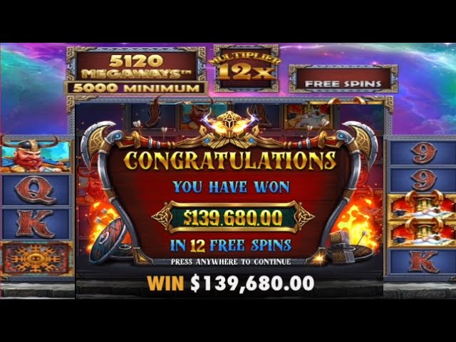 TOP 5 RECORD WINS FURY OF ODIN $1,39,680 HUGE win @refugiomental6032 #onlineearning #slots