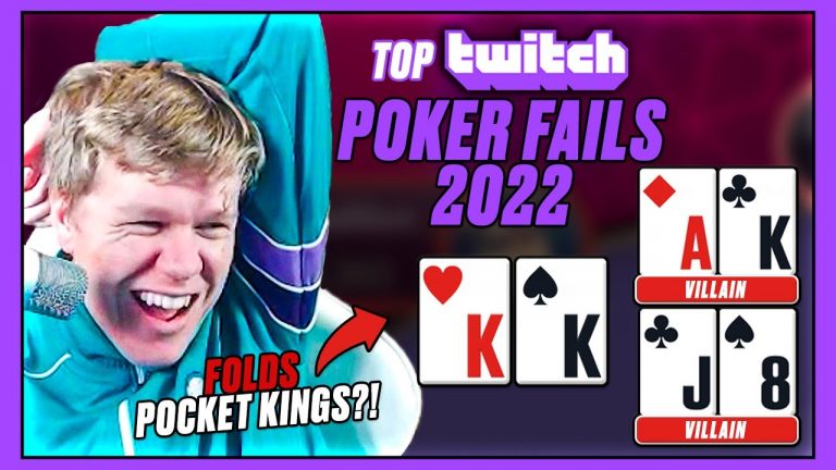 TOP Poker Fails In 2022 On Twitch PokerStars