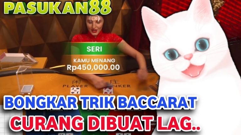 TRIK BACCARAT : Cara Main Pasti Menang di Baccarat | Pola Baccarat live casino #5