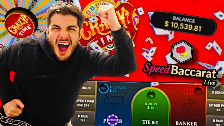 Taking $10,000 To Baccarat Crazy Time & Roulette!!!