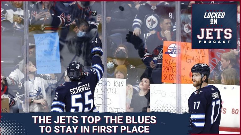 The Winnipeg Jets Thrash The St. Louis Blues 5-2 To Remain Atop The Central Division