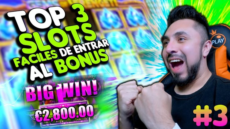 Top 3 SLOTS mas fáciles de entrar al bonus #3 | PKM