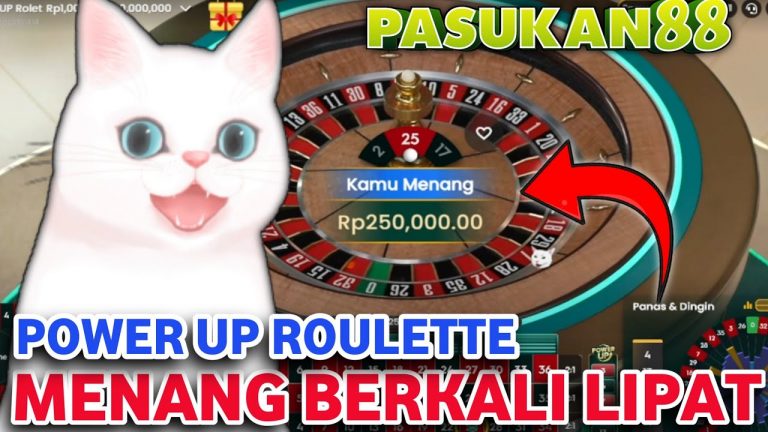 Trik Menang PowerUp Roulette | Casino Online Roulette | Cara Main Roulette Wheel Modal Receh #7