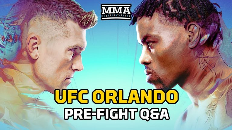 UFC Orlando: Thompson vs. Holland LIVE Stream | Pre-Fight Q&A | MMA Fighting