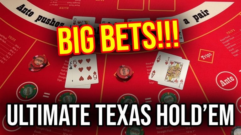 ULTIMATE TEXAS HOLDEM! HIGH STAKES LIVE December 16th 2022